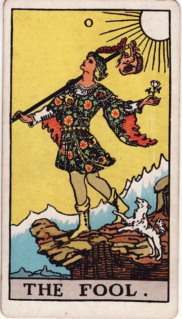 El Loco — carta del tarot Rider-Waite