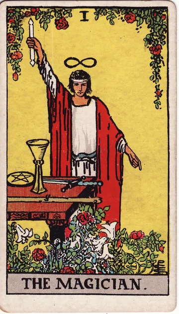 El Mago — carta del tarot Rider-Waite